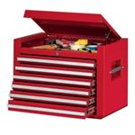 REM17506 TOP CHEST RED EXTRA DEEP 26" 6 DRAWER XQL