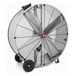 SHV1181000 36" Stainless Steel Drum Fan 1/2 HP Belt Driven