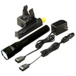 STL75732 STINGER LED BLACK  W/ AC/DC - 1 PIGGYBACK HOLDER