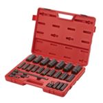 SUN2824 24pc. 1/2" Dr. Deep Impact Socket Set -SAE