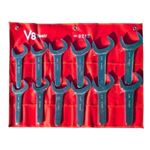 V8T9212 12 PC JUMBO SERVICE WRENCH SET SAE