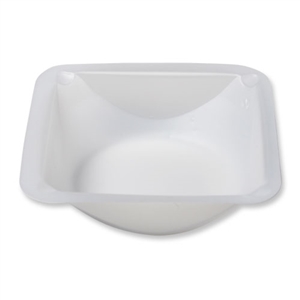 Weight Tray, Small, 41x41, PS, White, Karter Scientific 212J1 (Pack 2000)