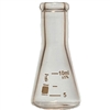 5ml Flask, Narrow Mouth Erlenmeyer, Borosilicate 3.3 Glass, Karter Scientific 250F3 (Pack 2)