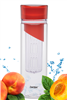 SPORTS FRUIT INFUSION BOTTLE 23 OZ. (CHERRY RED)