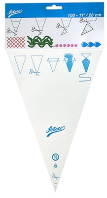 Ateco Disposable Cut & Pipe Decorating Bags - 11"