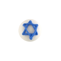 SMALL ROUND DISC WITH STAR OF DAVID