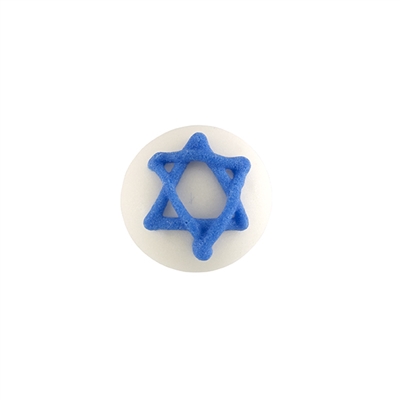 LARGE ROUND DISC WITH STAR OF DAVID