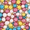 ASSORTED COLOR METALLIC DRAGEES - 8.5MM