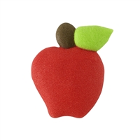 Royal Icing Small Apple - Red