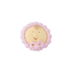 ROYAL ICING CAUCASIAN BABY IN PINK BONNET