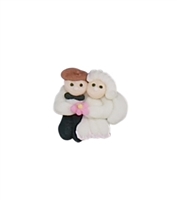 Caucasian Bride & Groom - Mini