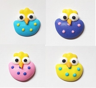 Royal Icing Chicks in Easter Eggs Assortment - Small