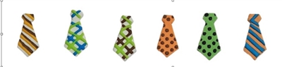 Father's Day Royal Icing Tie Assortment