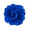 Med-Lg Gum Paste Formal Rose - Royal Blue