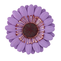 Large Gum Paste Gerbera Daisy - Lavender