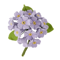 Mini Gum Paste Hydrangea Bunch - Lavender