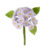 Small Gum Paste Hydrangea Bunch - Lavender