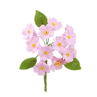 Small Gum Paste Hydrangea Bunch - Pink