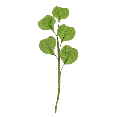 Medium Lily Leaf Spray - Moss Green