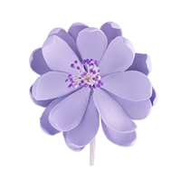 Medium Gum Paste Lotus - Lavender