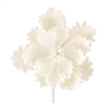 XXL Gum Paste Peony Blossom - All White