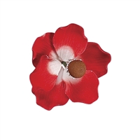 Gum Paste Poppy Anemone - Red