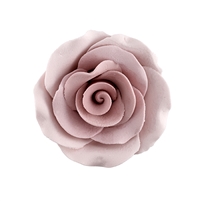 Large Gum Paste Rose - Mauve