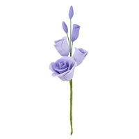 Gum Paste Rose Filler - Lavender