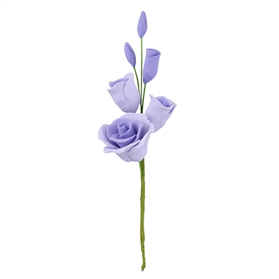 Gum Paste Rose Filler - Lavender