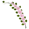 Gum Paste Roses On A Vine - Pink