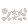 Gum Paste Sea Shells Assortment - Brown Tint