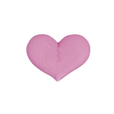 Small Royal Icing Heart - Pink