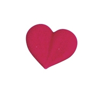 Large Royal Icing Heart - Red
