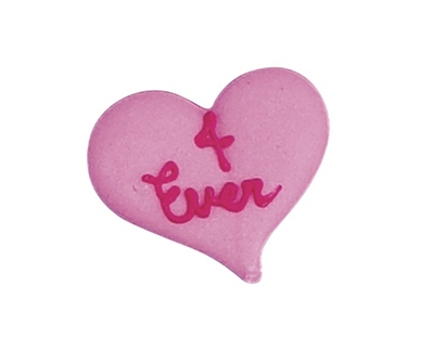 Large Royal Icing Conversation Heart -  4 Ever