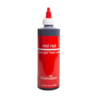 Chefmaster Liqua-Gel Colors (10.5 oz.) - Red Red
