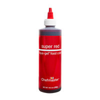 Chefmaster Liqua-Gel Colors (10.5 oz.) - Super Red