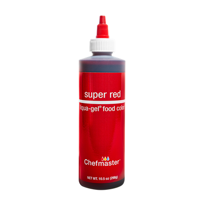 Chefmaster Liqua-Gel Colors (10.5 oz.) - Super Red