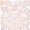 12mm Edible Pearlized Dragees - White Gloss