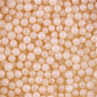 3mm Edible Pearlized Dragees - Ivory Gloss