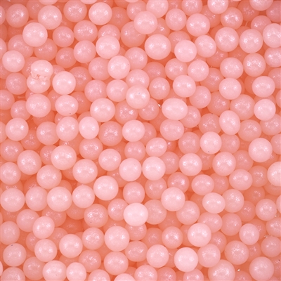 4mm Edible Pearlized Dragees - Pink Gloss