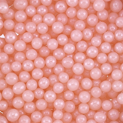 5mm Edible Pearlized Dragees - Pink Gloss