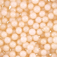 6mm Edible Pearlized Dragees - Ivory Gloss