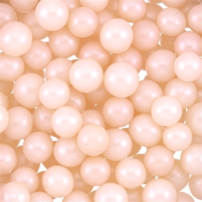 8mm Edible Pearlized Dragees - Pink Gloss