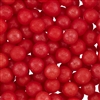 8mm Edible Pearlized Dragees - Red Gloss