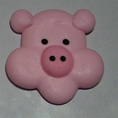 Large Royal Icing Pig Face