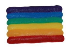 Royal Icing Pride Day Deco - Flag