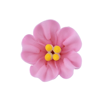 Med-Lg Royal Icing Petunia - Pink