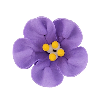 Large Royal Icing Petunia - Lavender