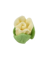 Royal Icing Rosebud - Ivory