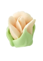 Royal Icing Rosebud - Peach